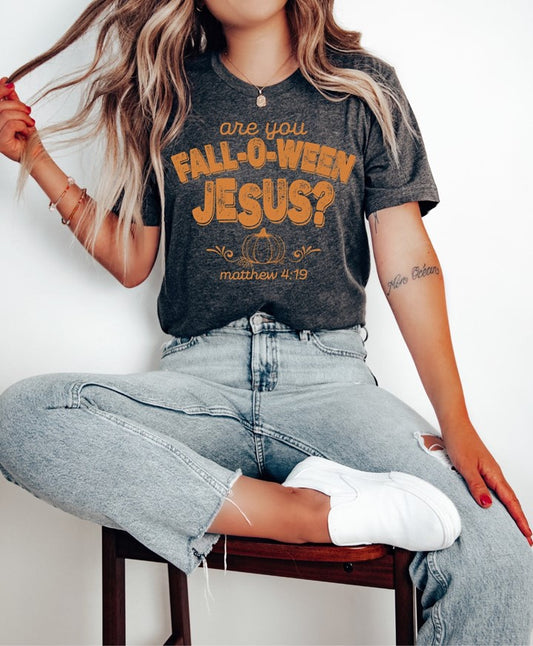 FALL-O-WEEN JESUS Short Sleeve Tee