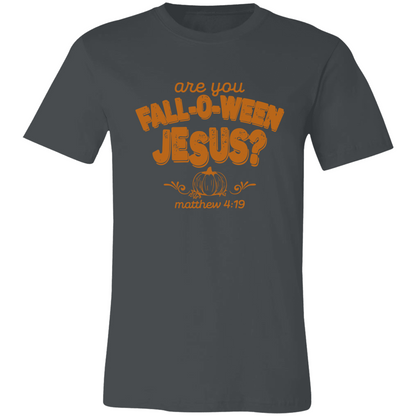 FALL-O-WEEN JESUS Short Sleeve Tee