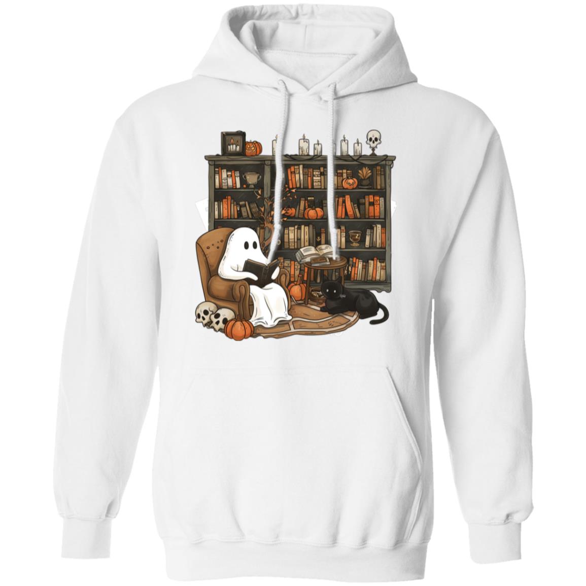 Ghost Library Pullover Hoodie