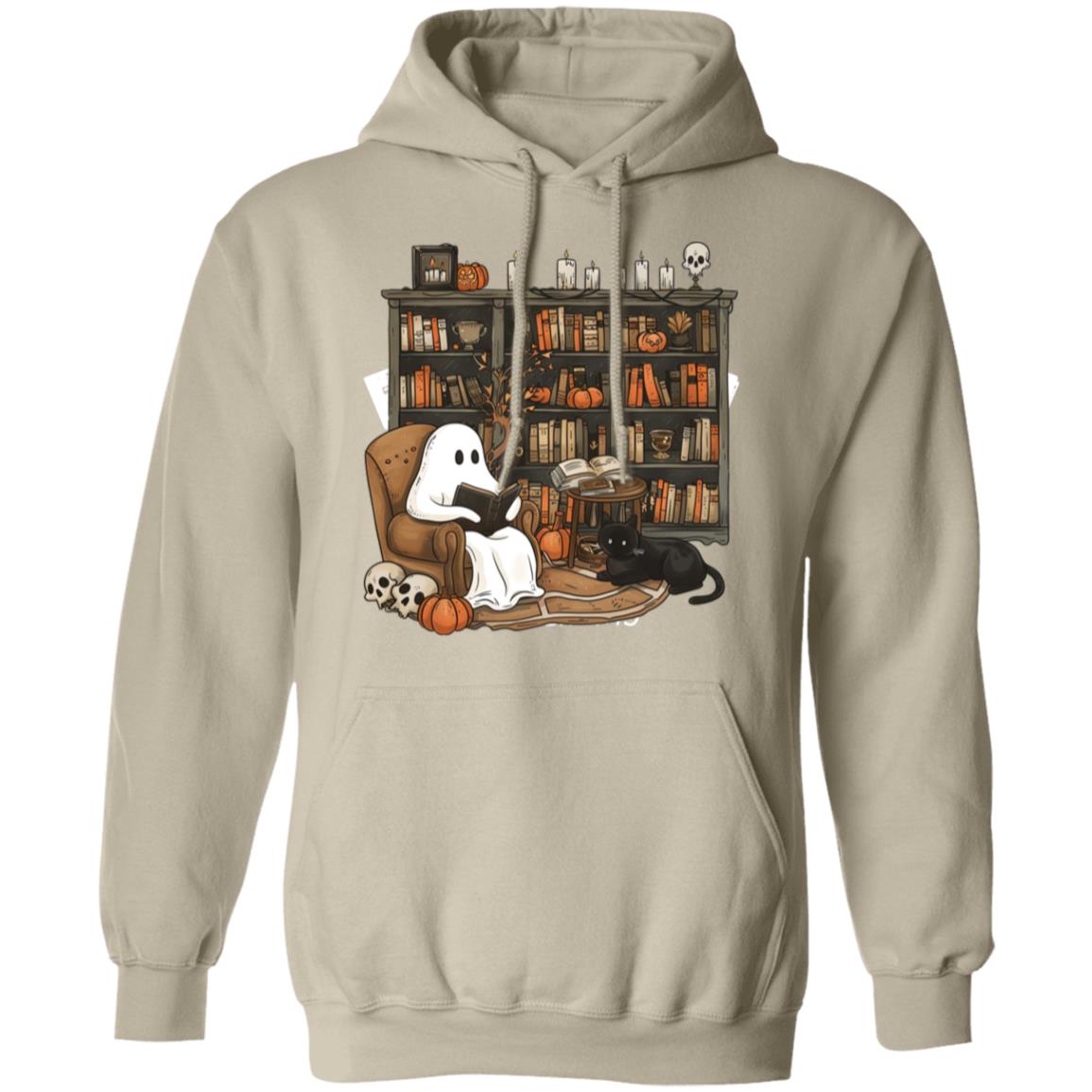 Ghost Library Pullover Hoodie