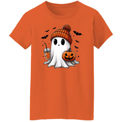 Adorable  Ghost Ladies'  T-Shirt