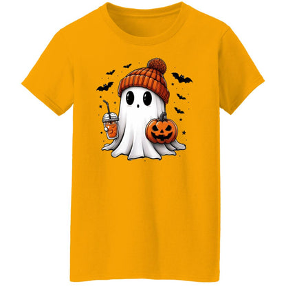 Adorable  Ghost Ladies'  T-Shirt