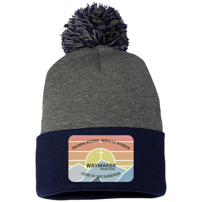 WAYMAKER Pom Pom Beanie - Patch