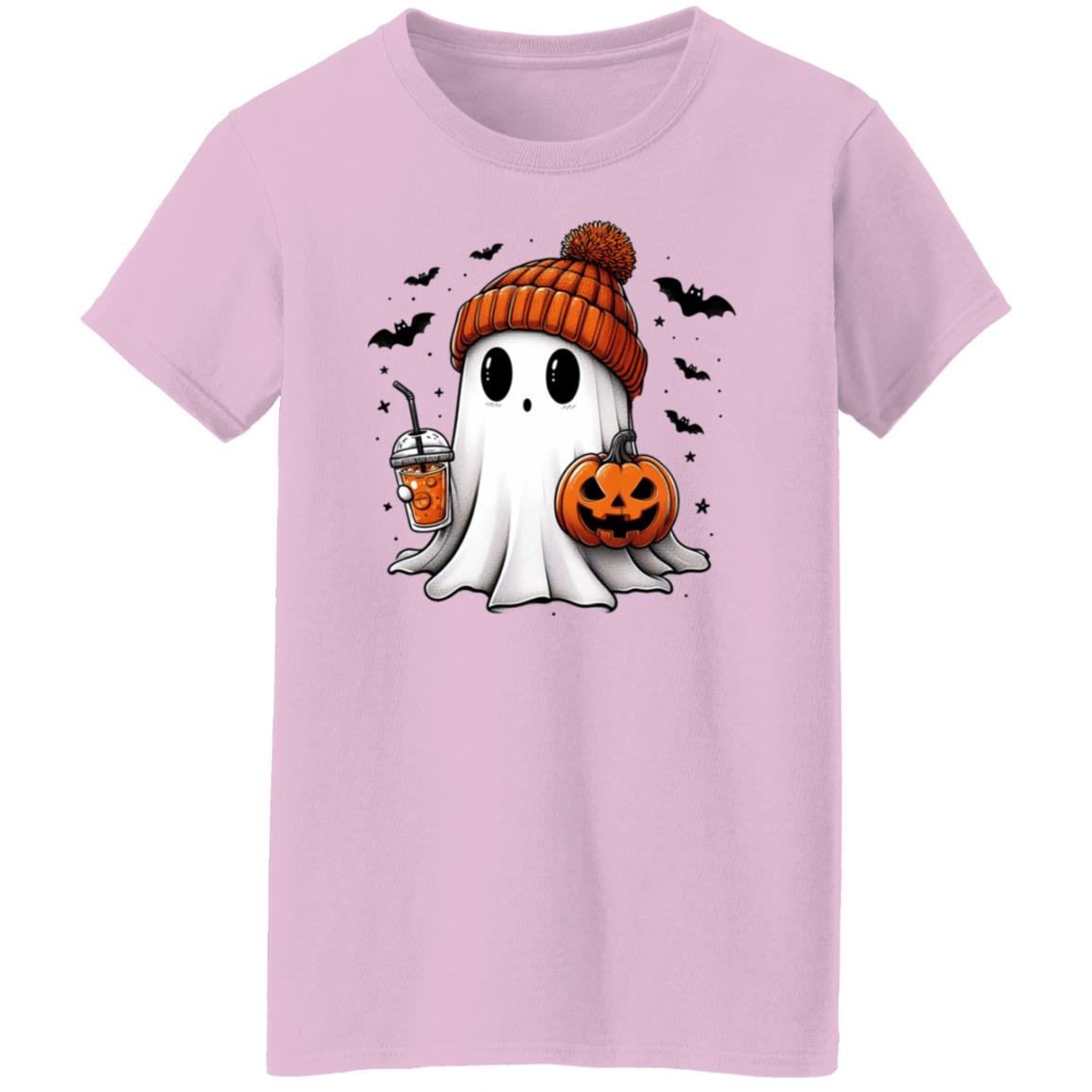 Adorable  Ghost Ladies'  T-Shirt