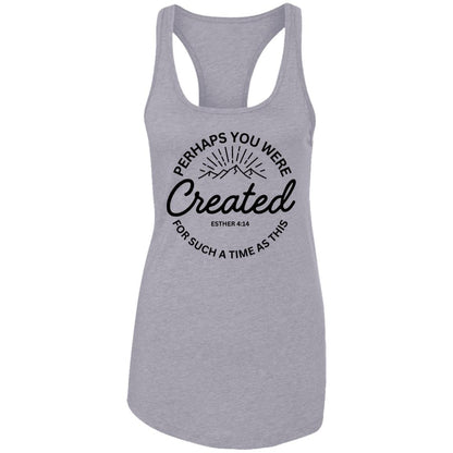 ESTHER 4:14 Ladies Ideal Racerback Tank