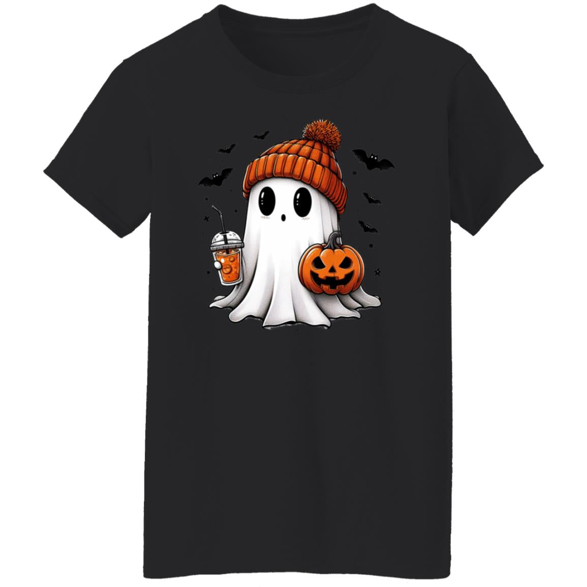 Adorable  Ghost Ladies'  T-Shirt