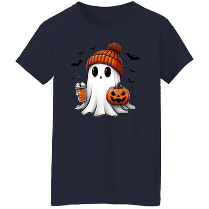 Adorable  Ghost Ladies'  T-Shirt