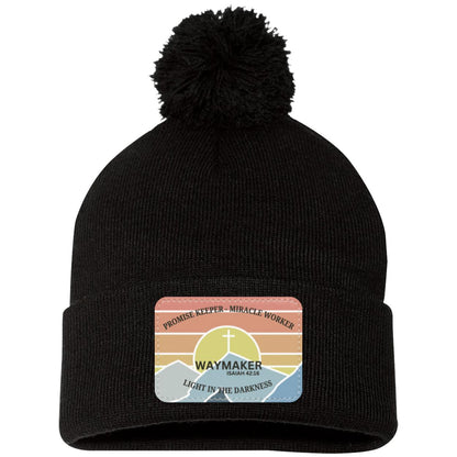 WAYMAKER Pom Pom Beanie - Patch