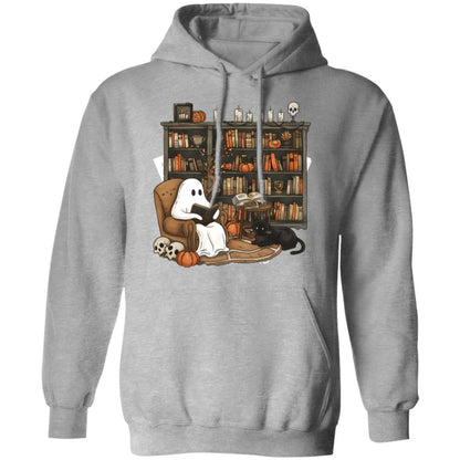 Ghost Library Pullover Hoodie