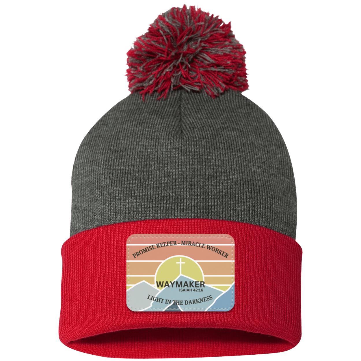 WAYMAKER Pom Pom Beanie - Patch