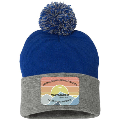 WAYMAKER Pom Pom Beanie - Patch