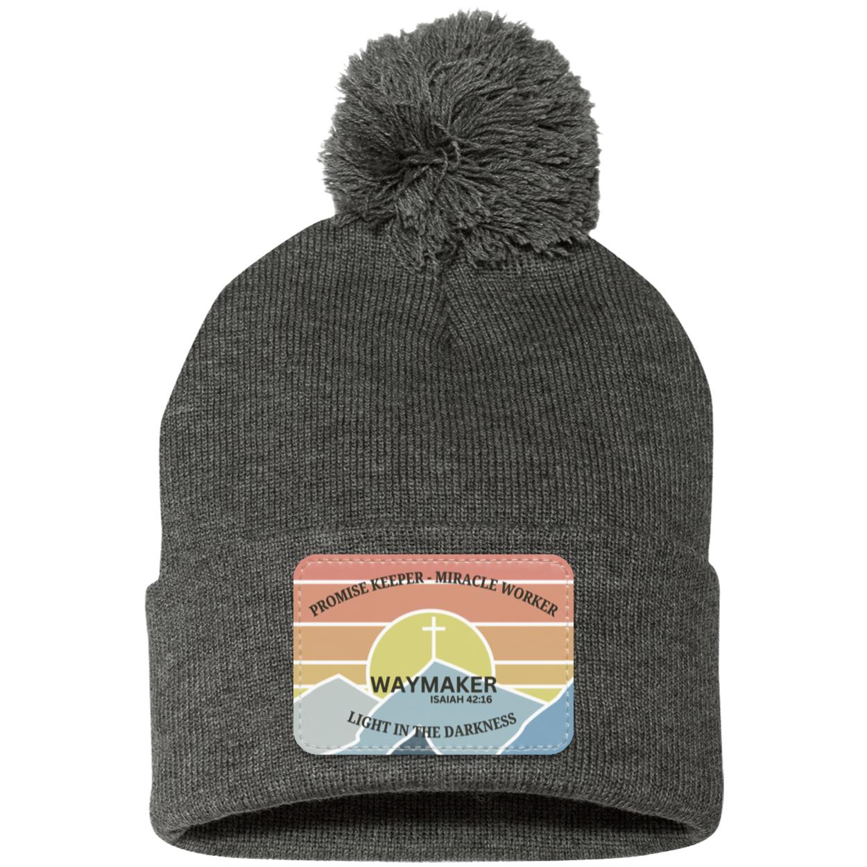 WAYMAKER Pom Pom Beanie - Patch