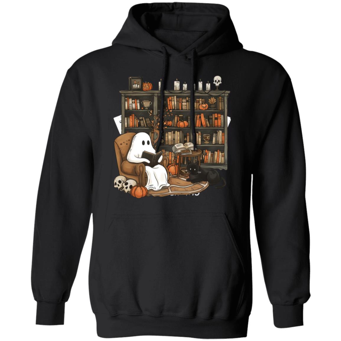 Ghost Library Pullover Hoodie