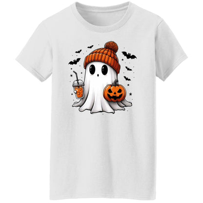 Adorable  Ghost Ladies'  T-Shirt