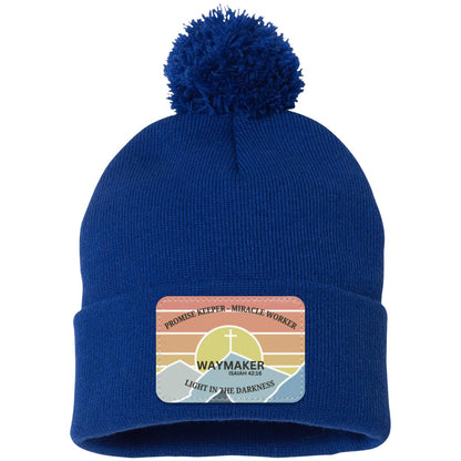 WAYMAKER Pom Pom Beanie - Patch