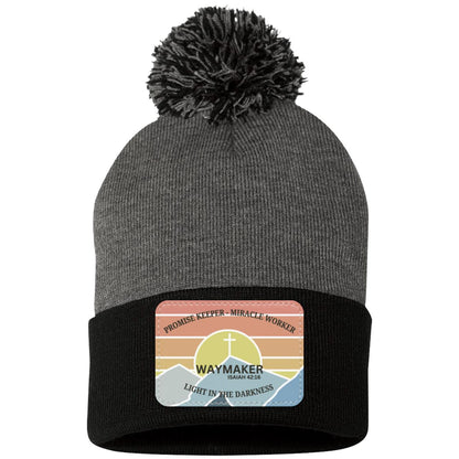 WAYMAKER Pom Pom Beanie - Patch