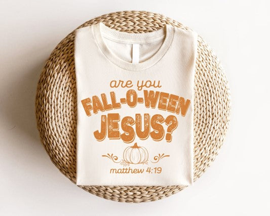 FALL-O-WEEN JESUS Short Sleeve Tee