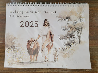 2025 A Year of Faith Calendar