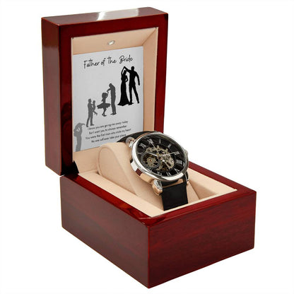 Openwork Watch, The Perfect Gift  for the Father of the Bride