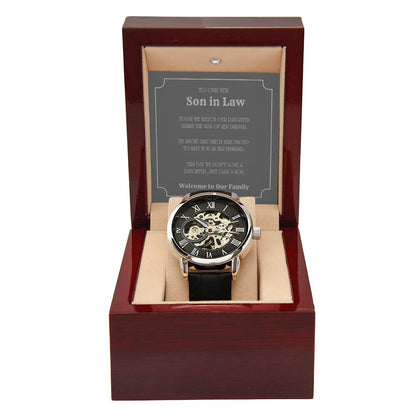 Men's Openwork Watch | Son in Law