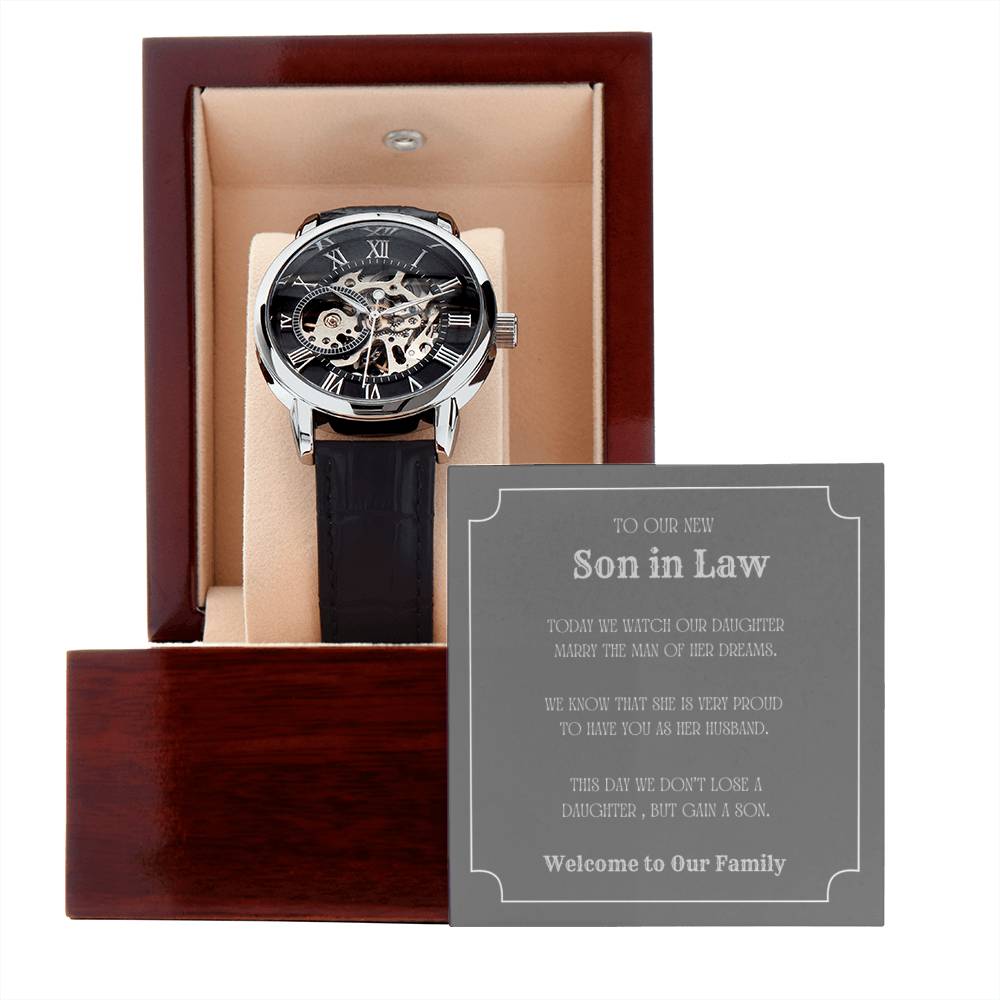 Men's Openwork Watch | Son in Law