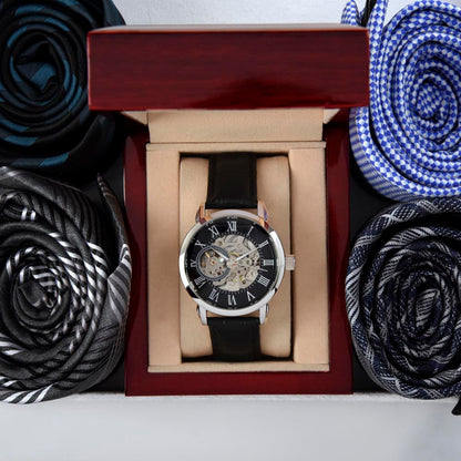 Openwork Watch, The Perfect Gift  for the Father of the Bride