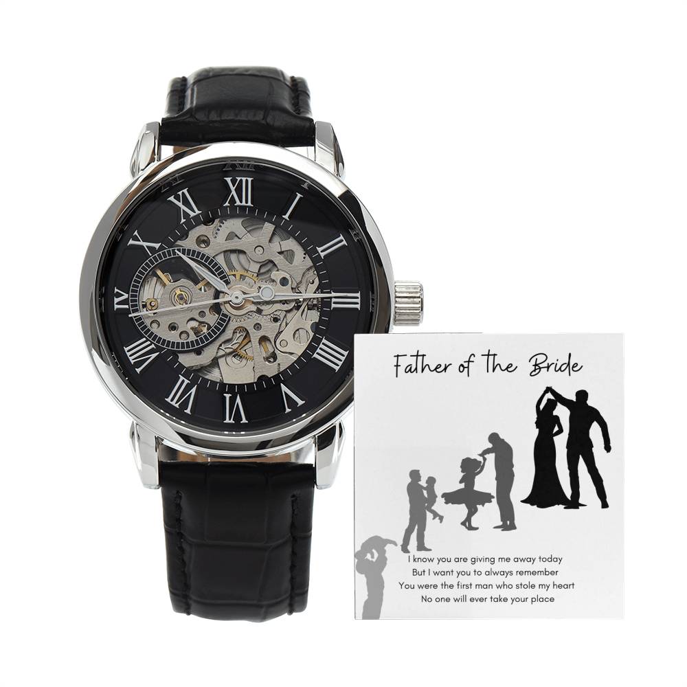 Openwork Watch, The Perfect Gift  for the Father of the Bride