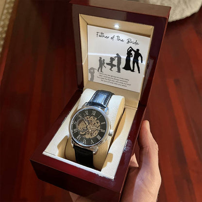 Openwork Watch, The Perfect Gift  for the Father of the Bride