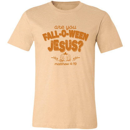 FALL-O-WEEN JESUS Short Sleeve Tee