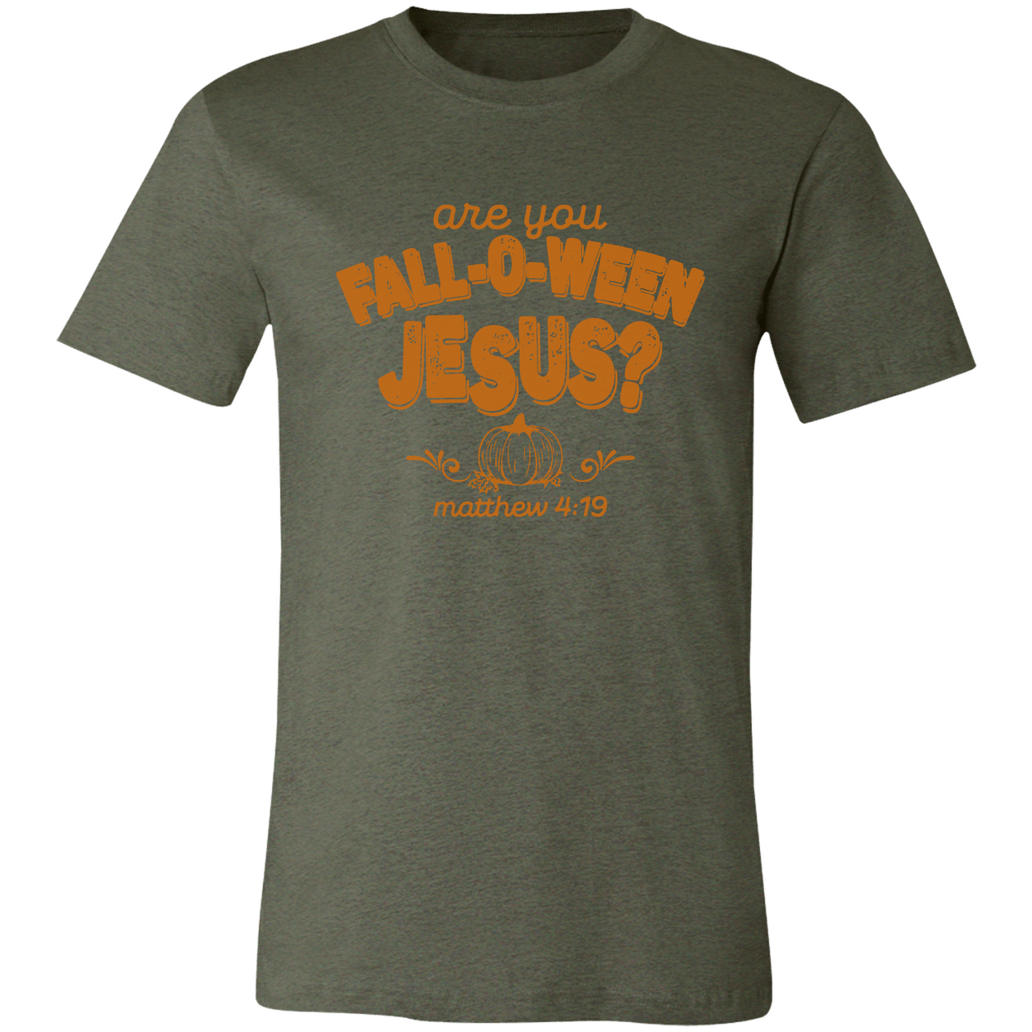 FALL-O-WEEN JESUS Short Sleeve Tee