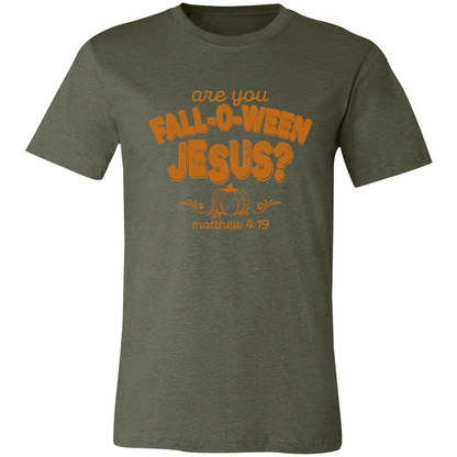 FALL-O-WEEN JESUS Short Sleeve Tee