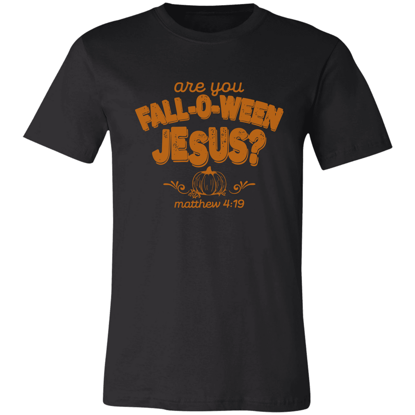 FALL-O-WEEN JESUS Short Sleeve Tee