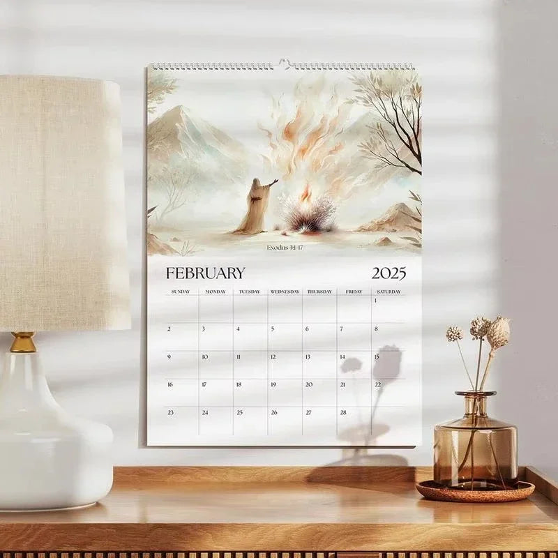 2025 A Year of Faith Calendar