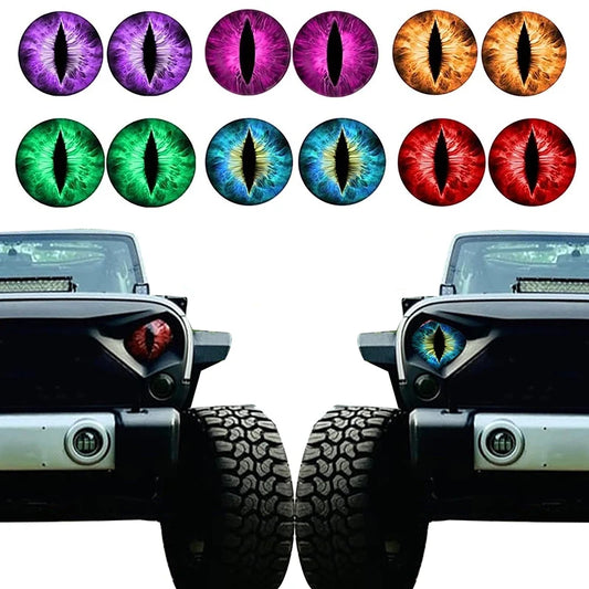 Beast Eyes Headlight Decals